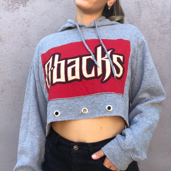 Arizona Diamondbacks custom crop hoodie - Picture 5 of 6